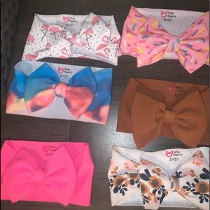 Little Lopers Baby Bow lot of 6